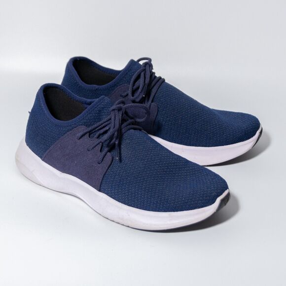 Vessi Other - Vessi Everyday Navy Blue Lace Up Athletic Waterproof Shoes Sneakers Men's 10